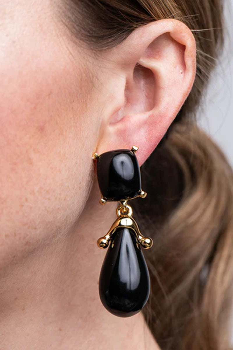 Flipkart.com - Buy Creative Frogs Black Diamond Look AD Tops for Daily Use  Metal Stud Earring Online at Best Prices in India